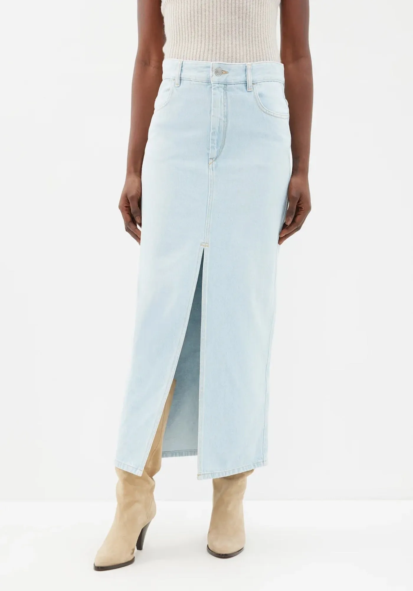 VINEA SKIRT IN LIGHT BLUE