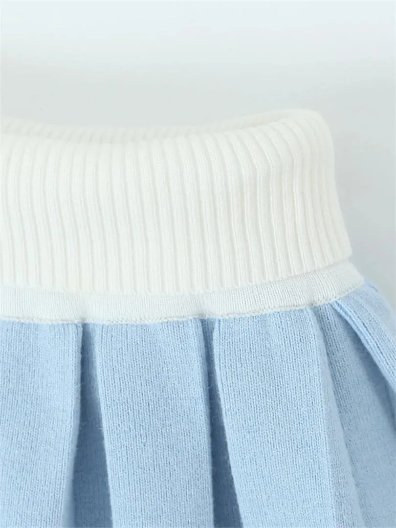Women Summer Chic Pleated Elastic Knitted Super Short Skirts Sexy Slim Mini Skirt