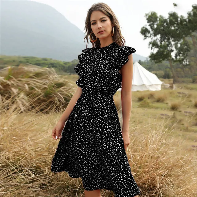 Women Summer Chiffon Long Dress (Lightweight & Breathable) - FashionZapp