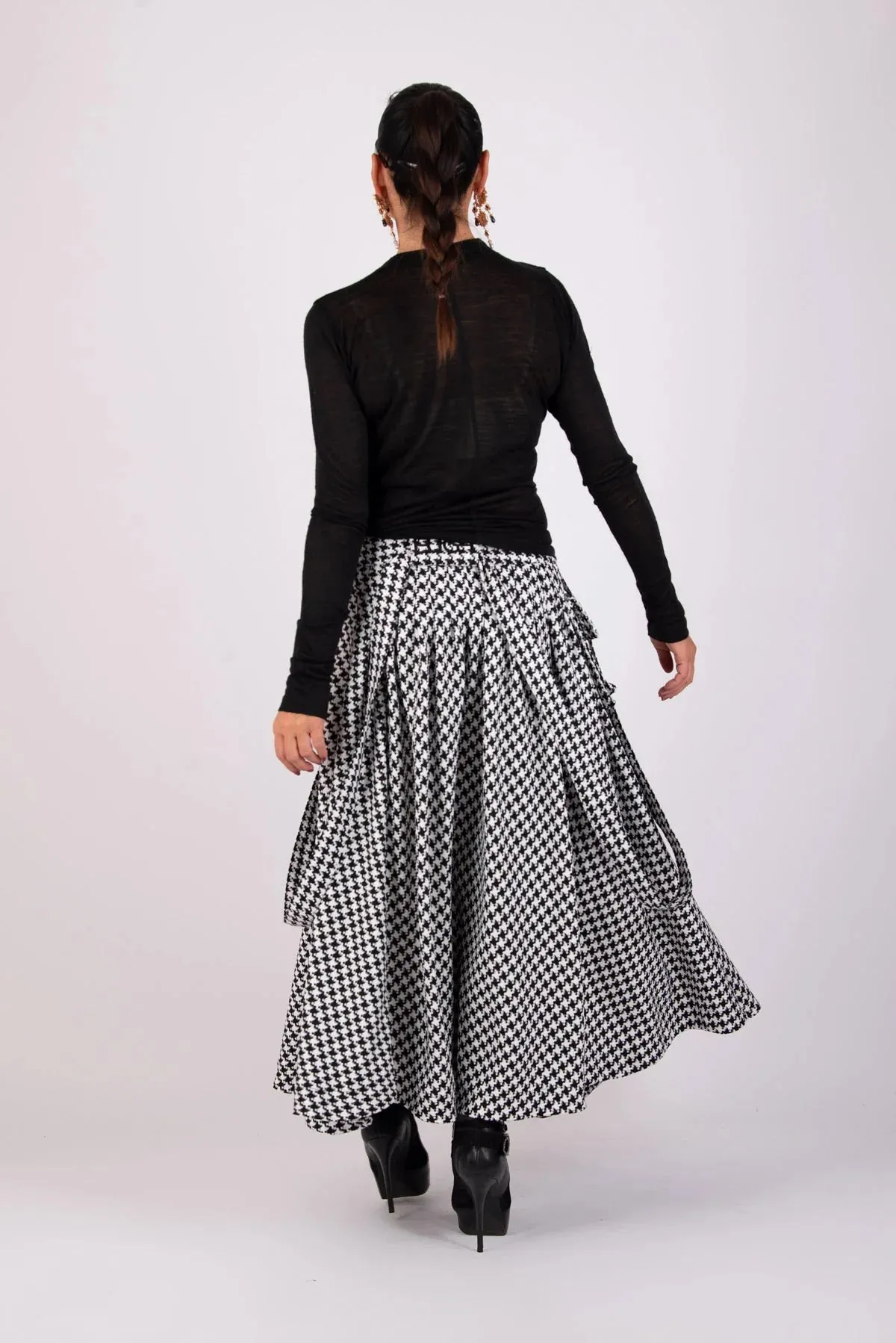 ZEFIRA Asymmetrical Long Skirt ON SALE