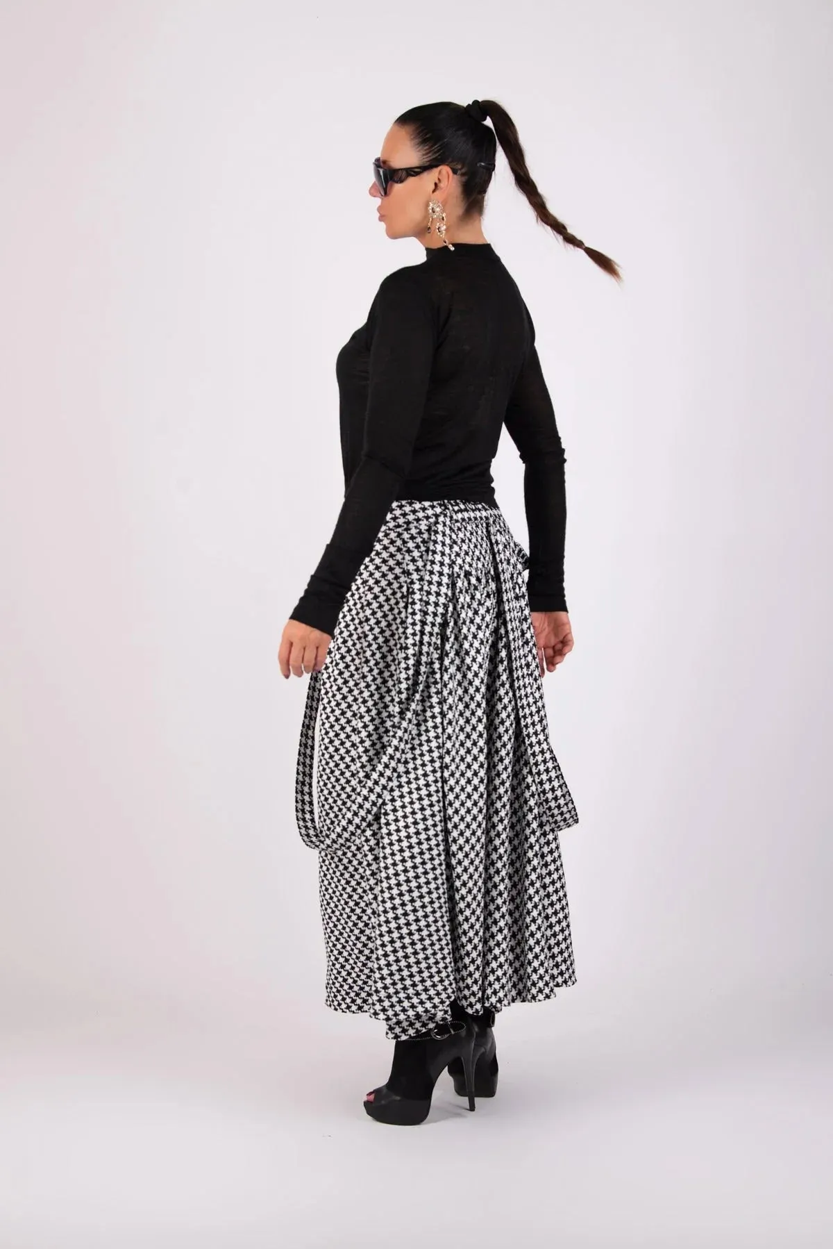 ZEFIRA Asymmetrical Long Skirt ON SALE