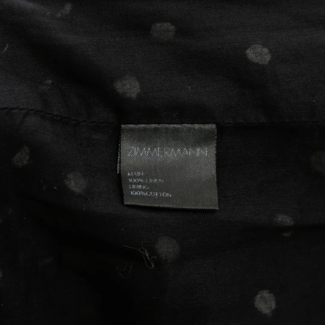 Zimmermann Linen 'Empire' Dot Mini Skirt Size 0